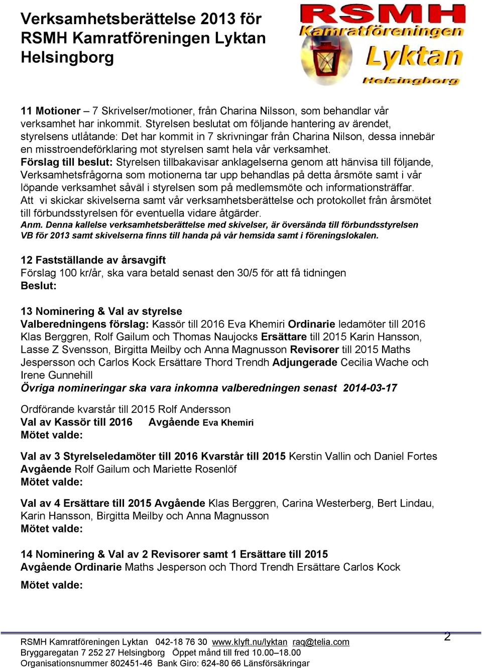 verksamhet.