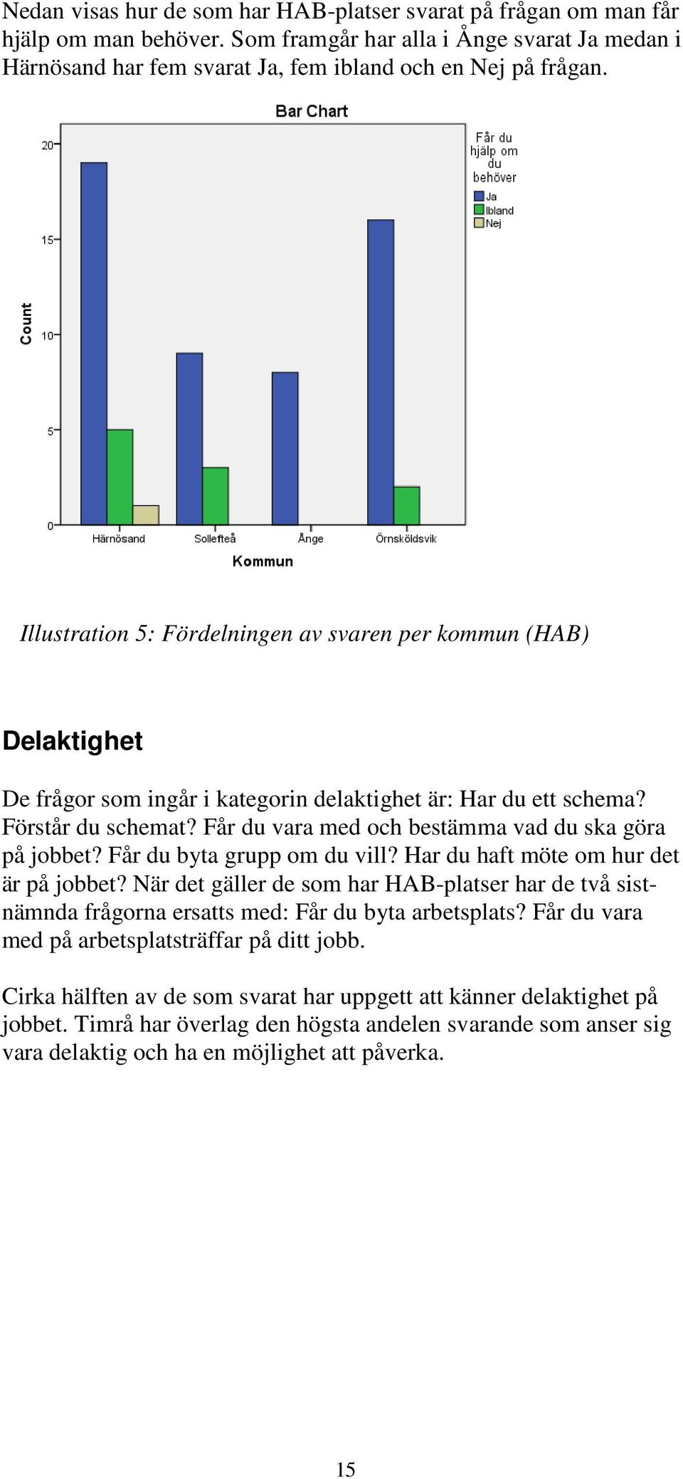 Får du vara med och bestämma vad du ska göra på jobbet? Får du byta grupp om du vill? Har du haft möte om hur det är på jobbet?