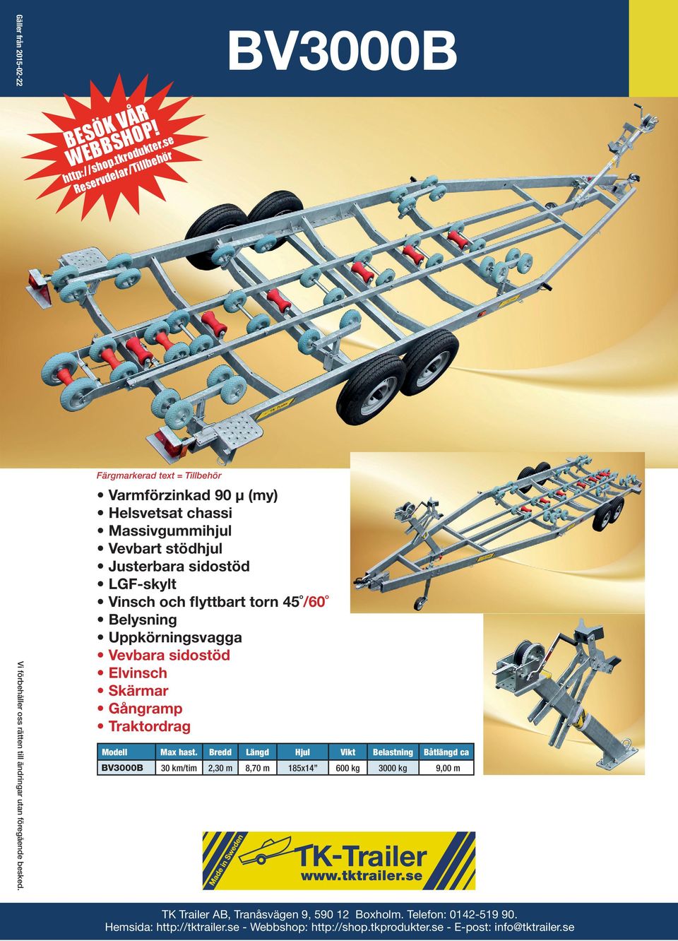 BV3000B BV3000B 30 km/tim