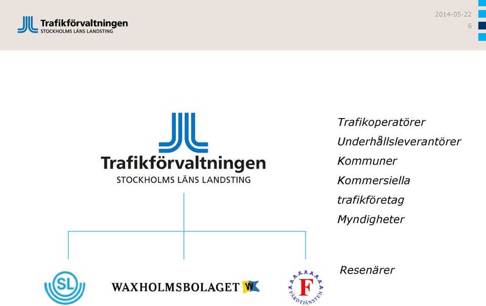 Underhållsleverantörer