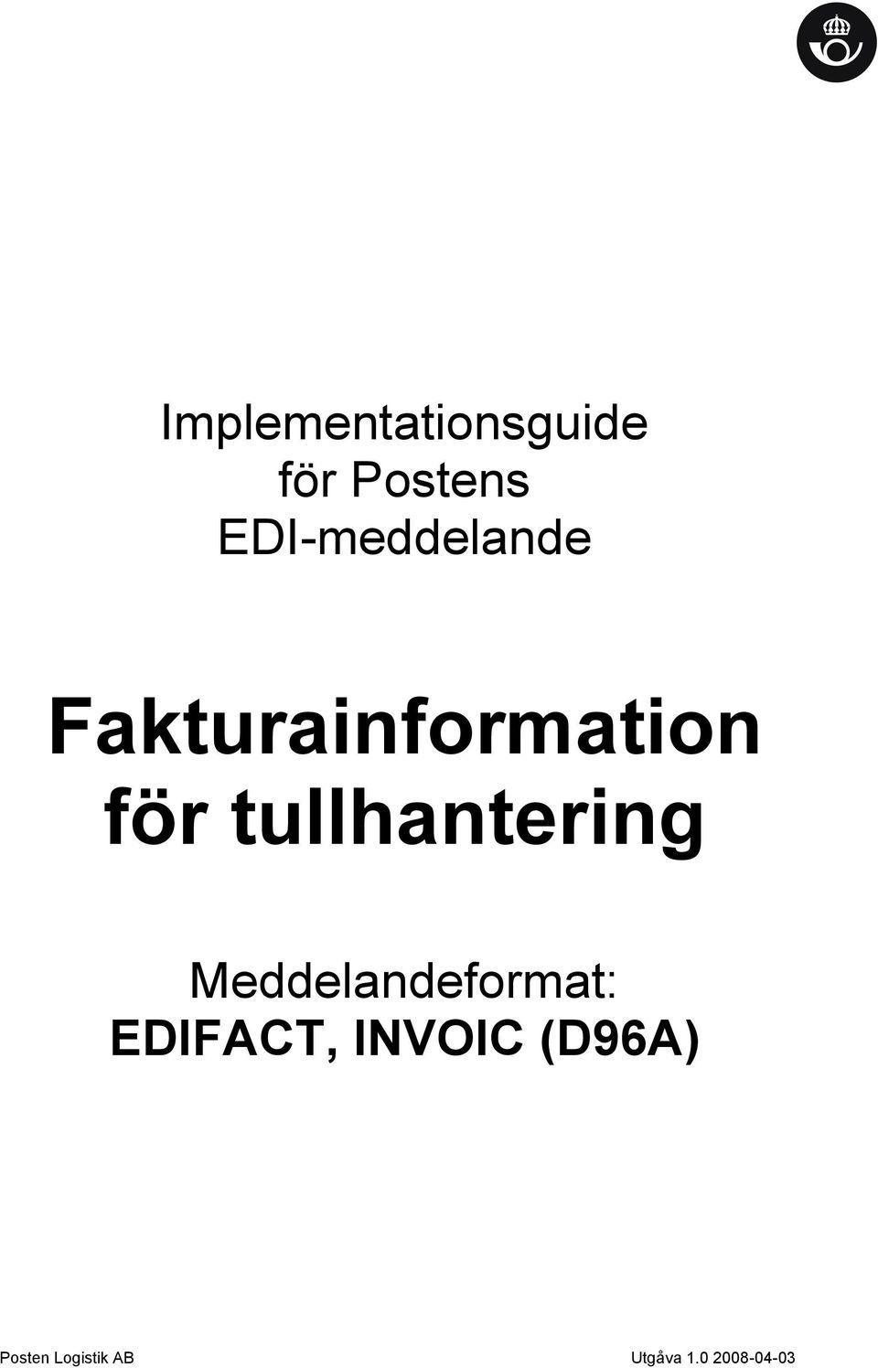 Fakturainformation för