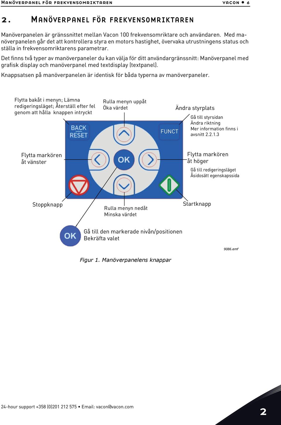 Det finns två typer av manöverpaneler du kan välja för ditt användargränssnitt: Manöverpanel med grafisk display och manöverpanel med textdisplay (textpanel).