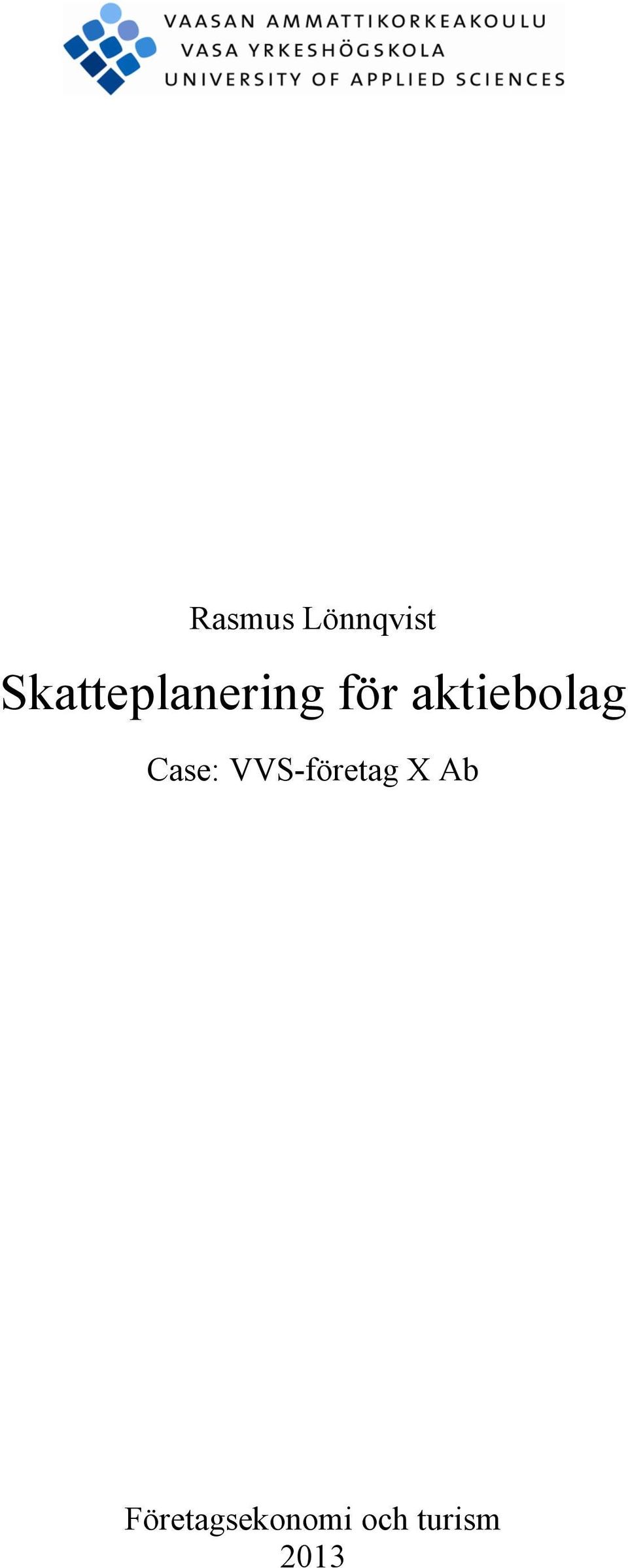 aktiebolag Case: