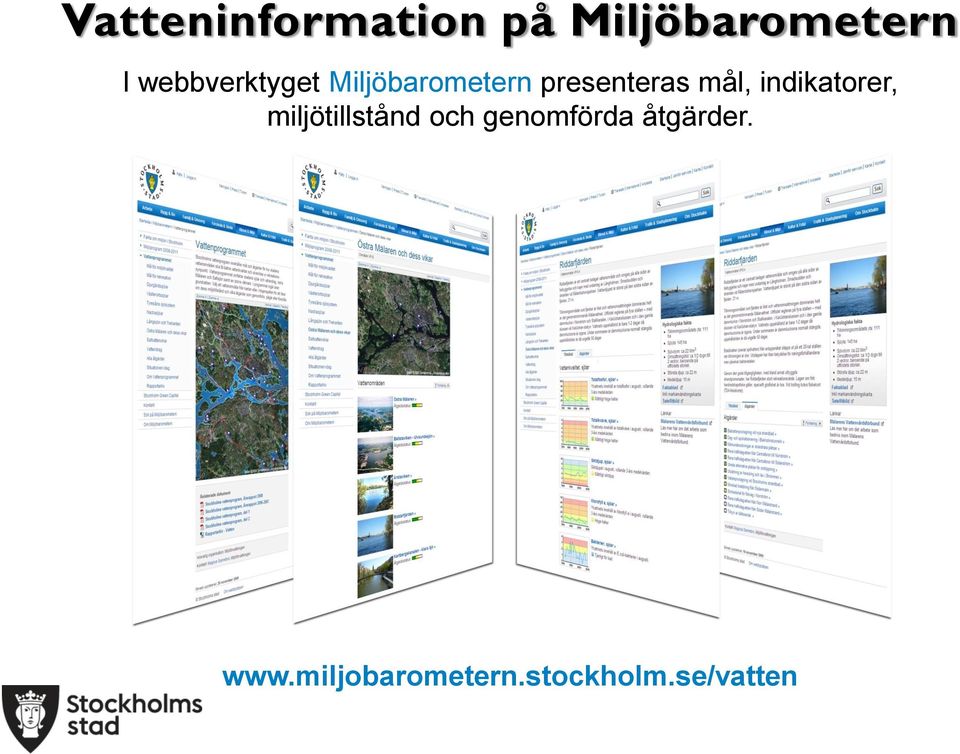 mål, indikatorer, miljötillstånd och