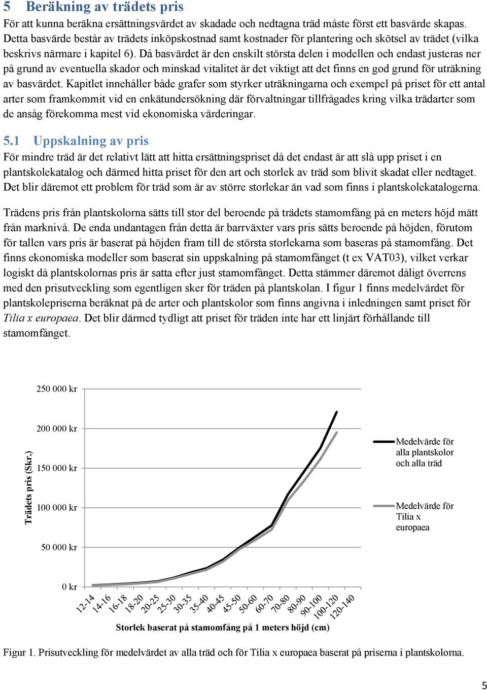 Då basvärdet är den enskilt största delen i modellen och endast justeras ner på grund av eventuella skador och minskad vitalitet är det viktigt att det finns en god grund för uträkning av basvärdet.