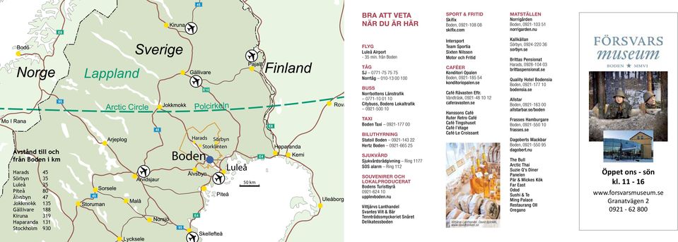 Luleå Airport - 35 min.