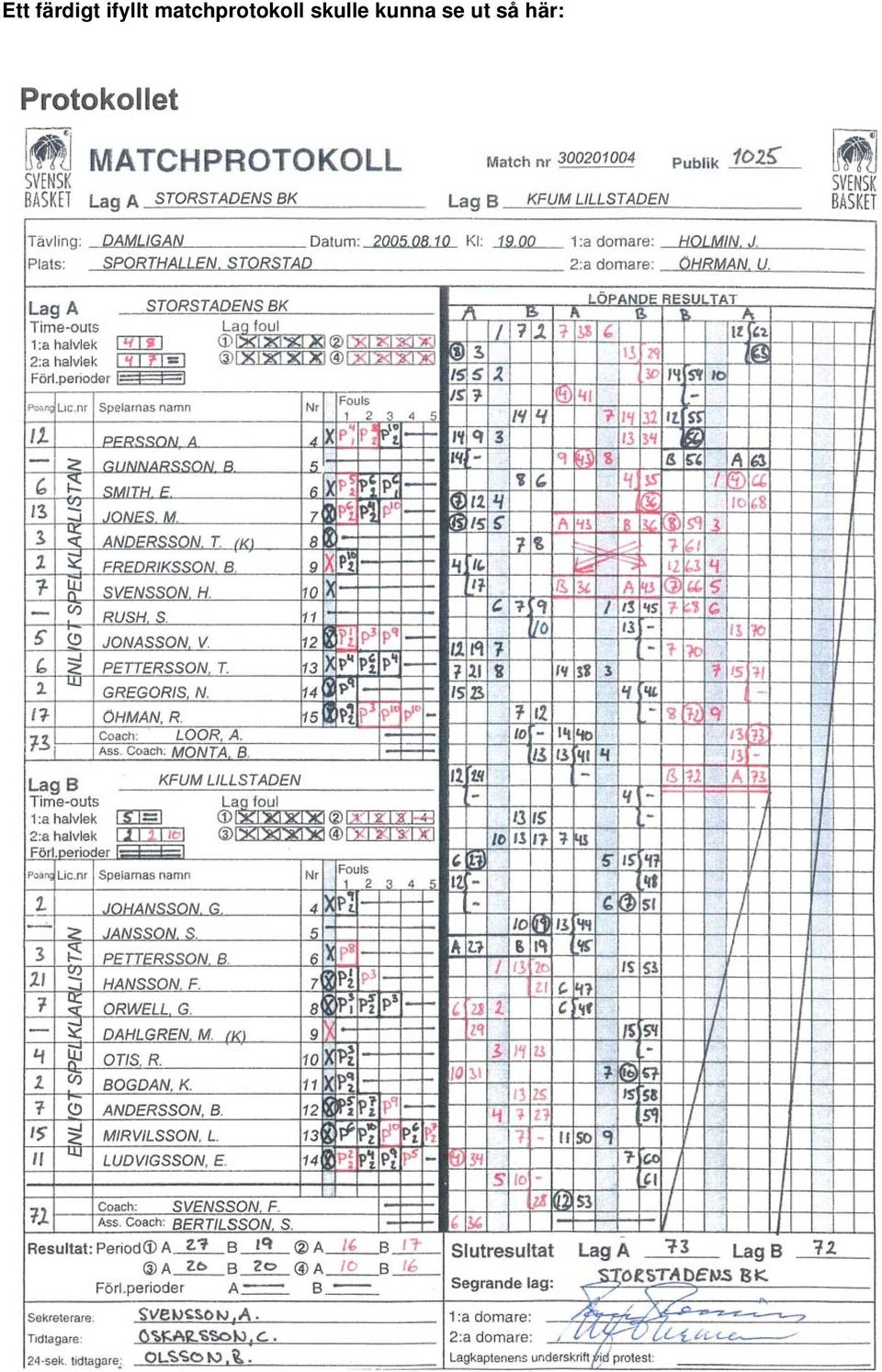 matchprotokoll