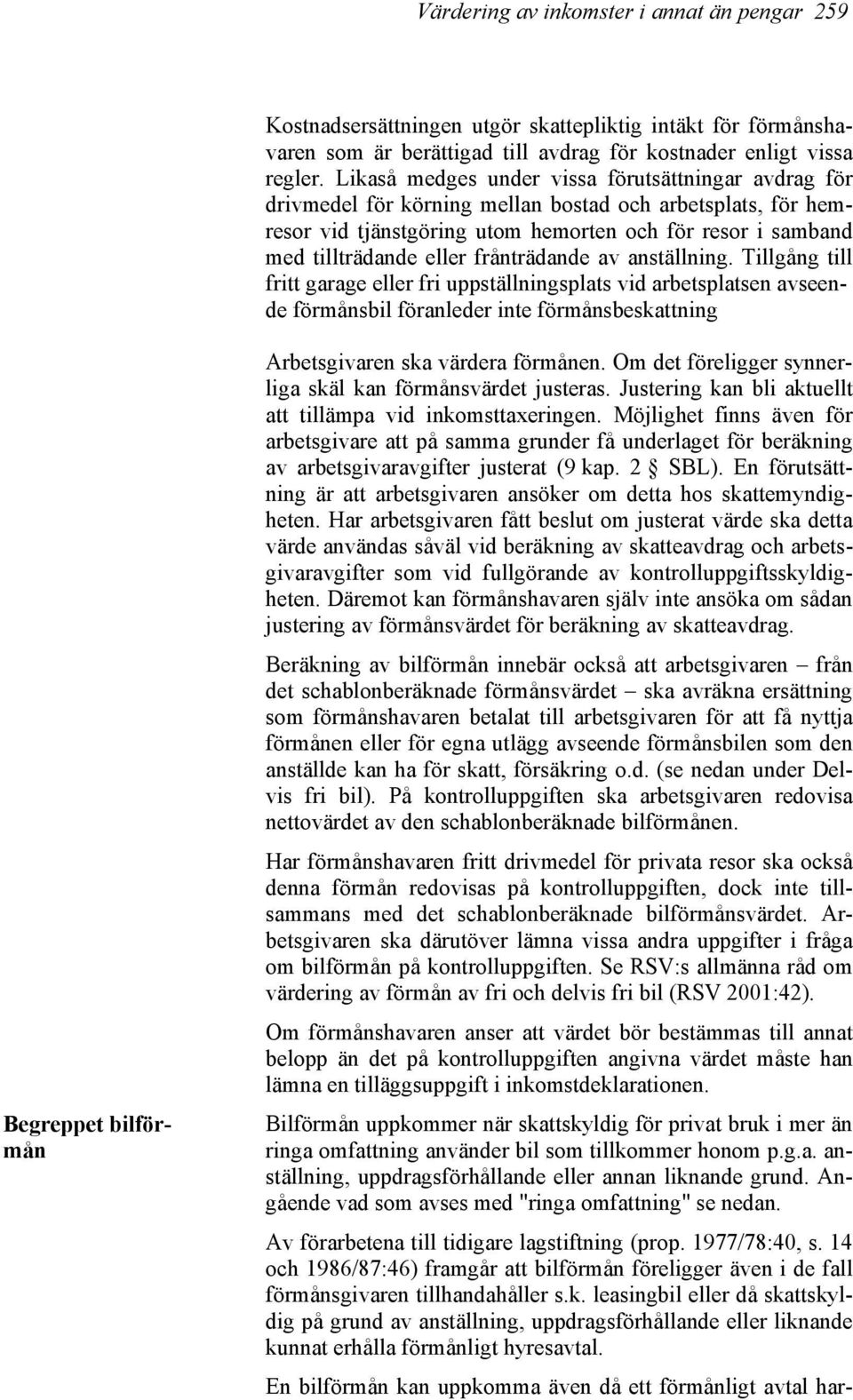frånträdande av anställning.
