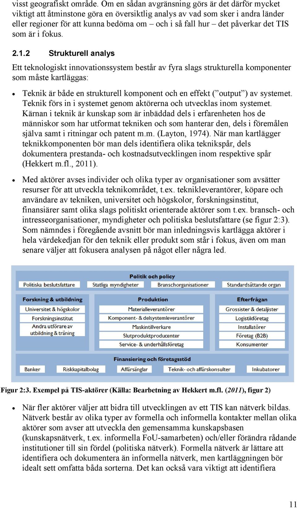 påverkar det TIS som är i fokus. 2.1.