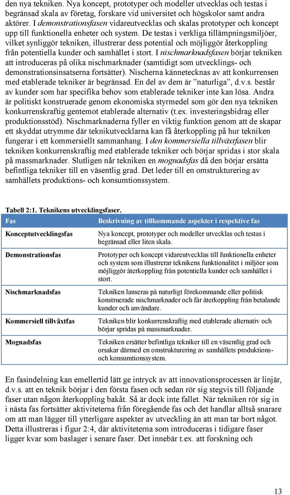 De testas i verkliga tillämpningsmiljöer, vilket synliggör tekniken, illustrerar dess potential och möjliggör återkoppling från potentiella kunder och samhället i stort.