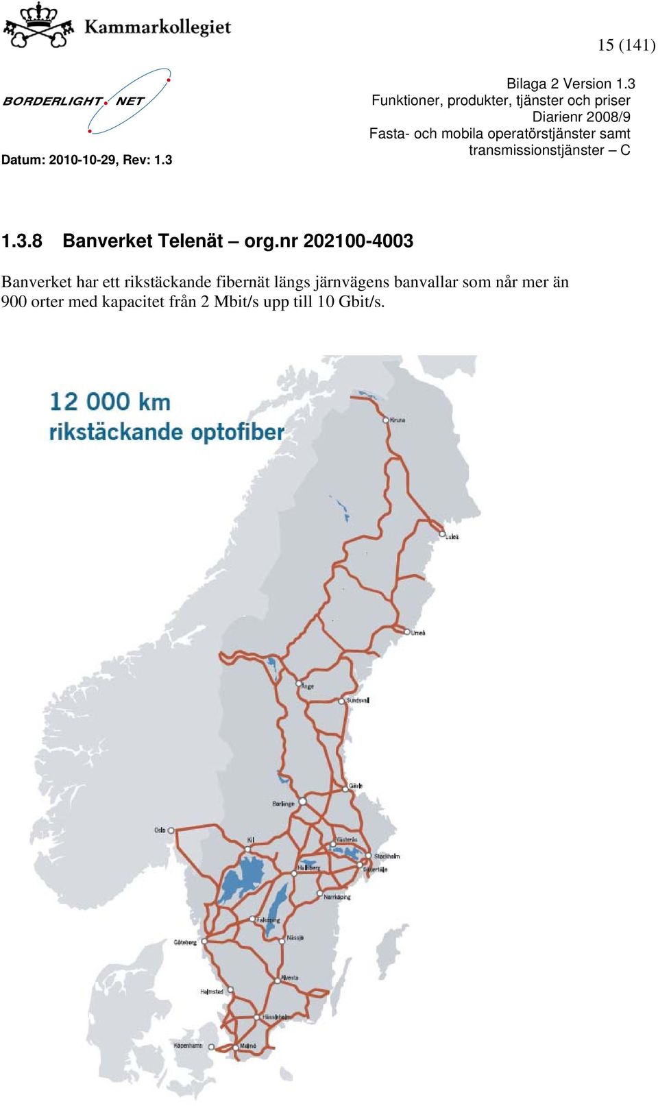 fibernät längs järnvägens banvallar som når mer