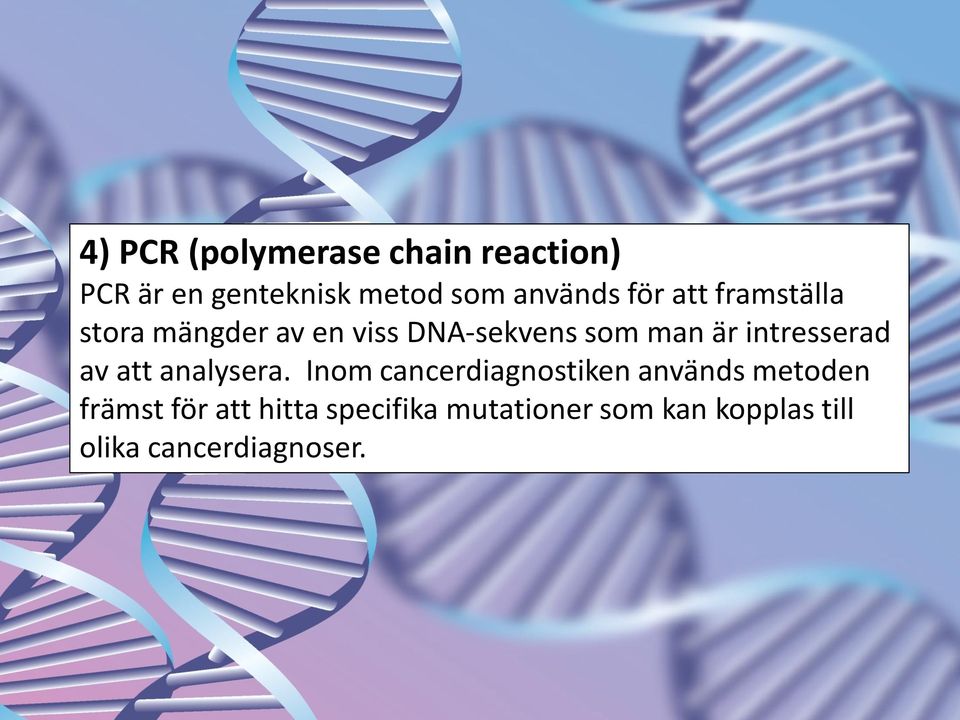 intresserad av att analysera.