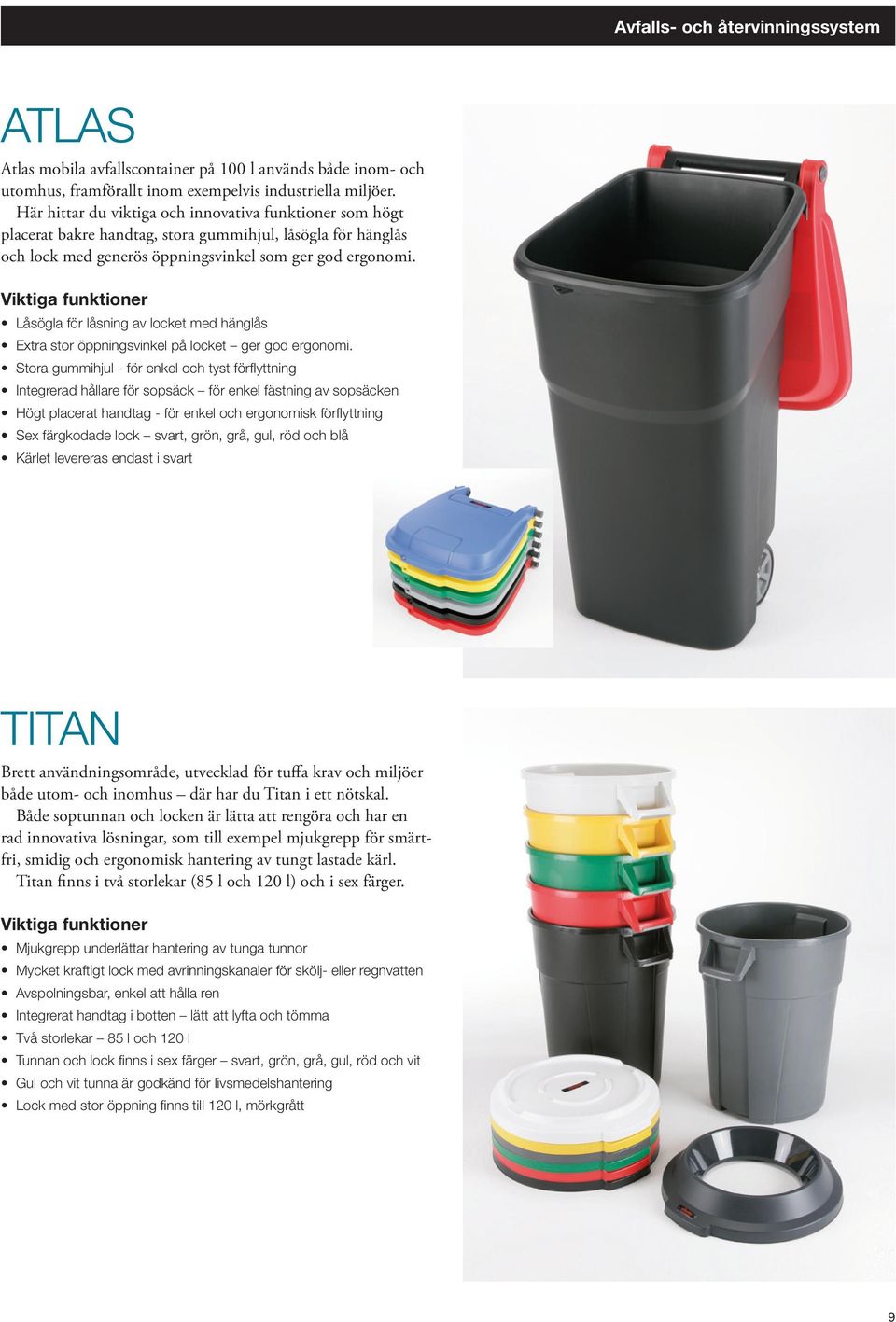 Kompletta lösningar för avfall och återvinning. Toppklass i design,  kvalitet och funktion - PDF Free Download