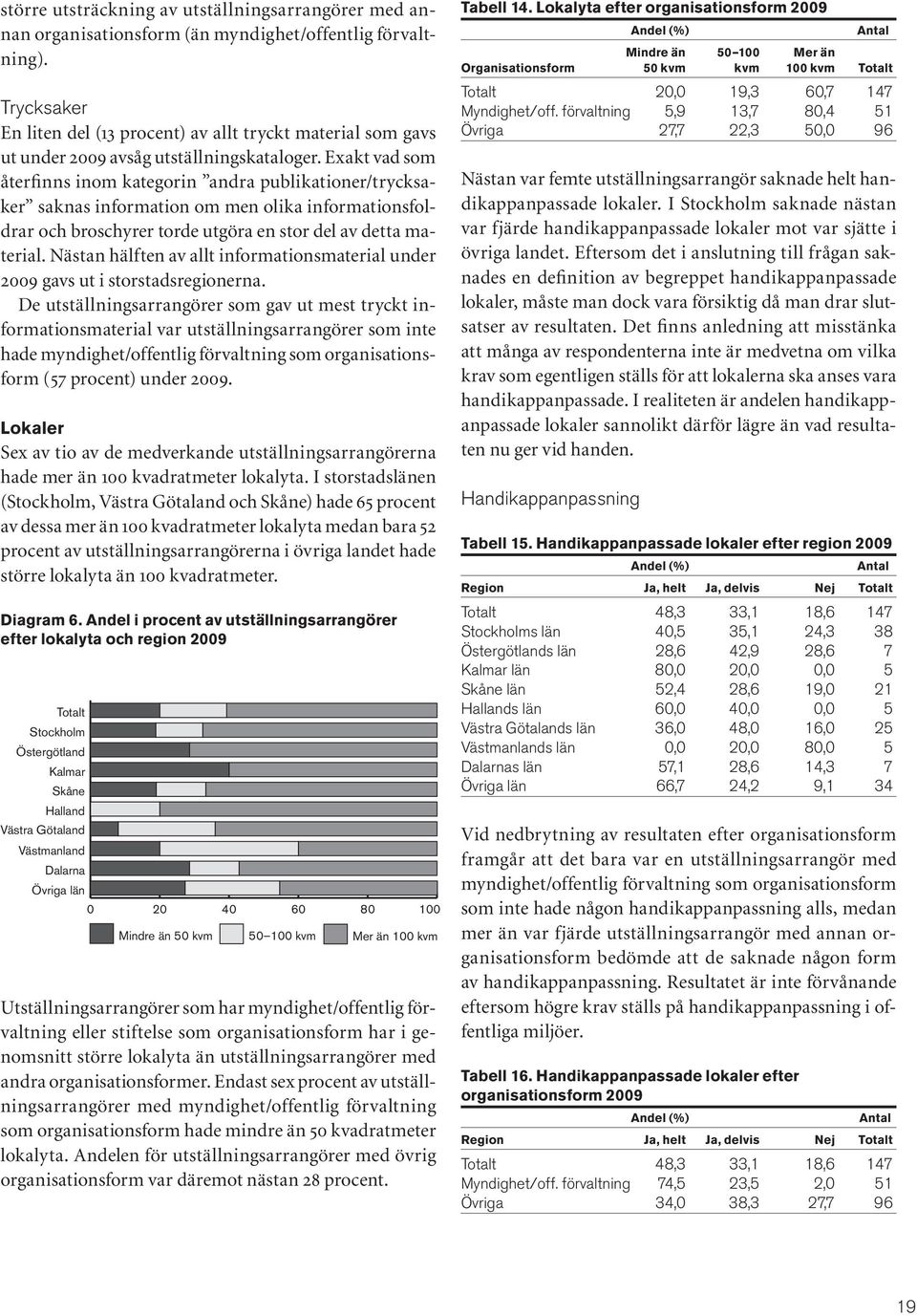 Exakt vad som återfinns inom kategorin andra publikationer/trycksaker saknas information om men olika informationsfoldrar och broschyrer torde utgöra en stor del av detta material.
