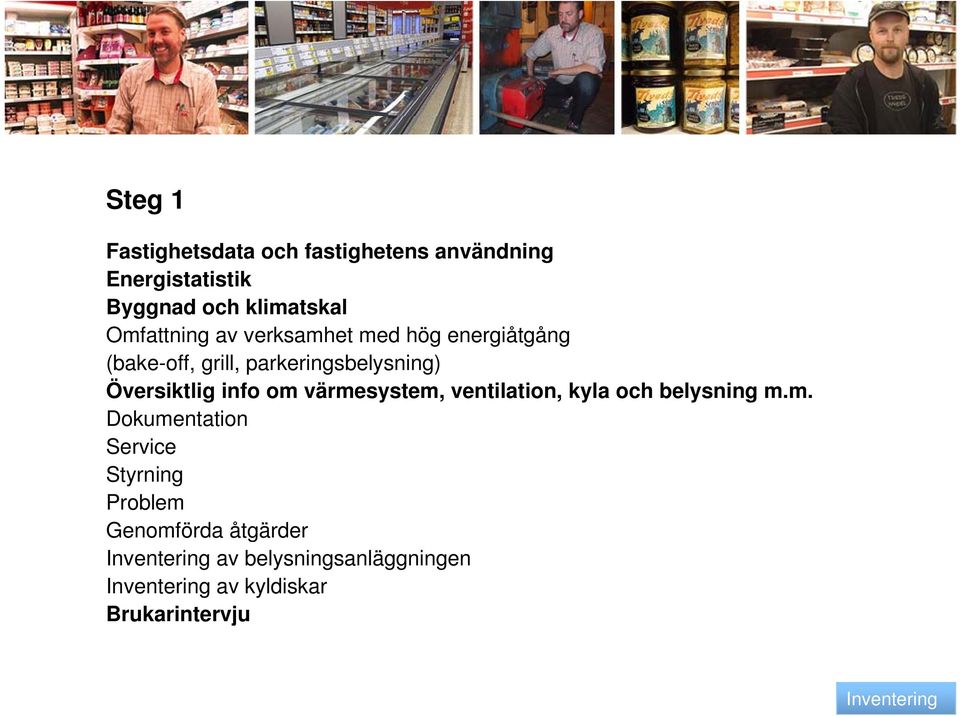 Översiktlig info om 