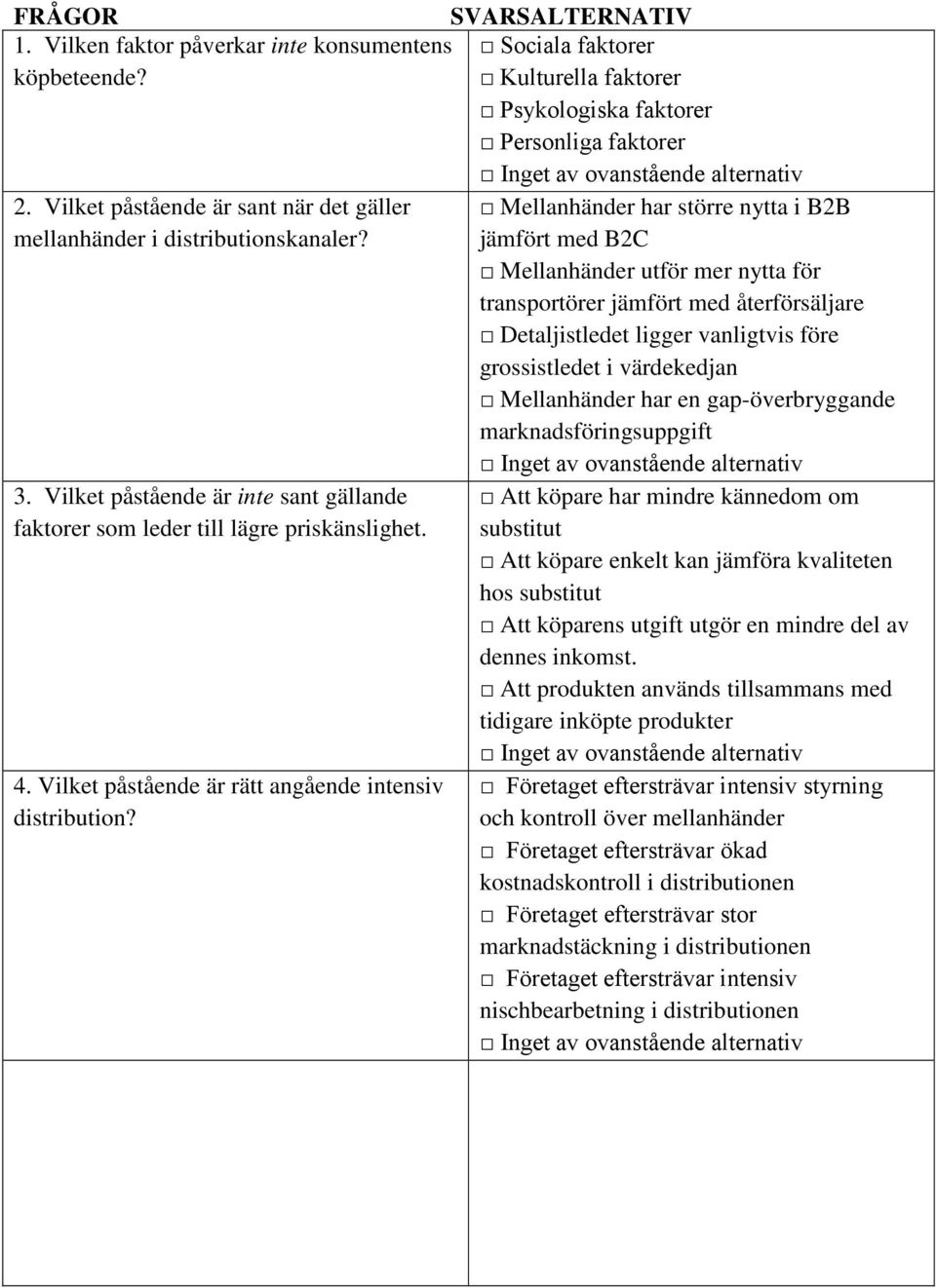 jämfört med B2C Mellanhänder utför mer nytta för transportörer jämfört med återförsäljare Detaljistledet ligger vanligtvis före grossistledet i värdekedjan Mellanhänder har en gap-överbryggande