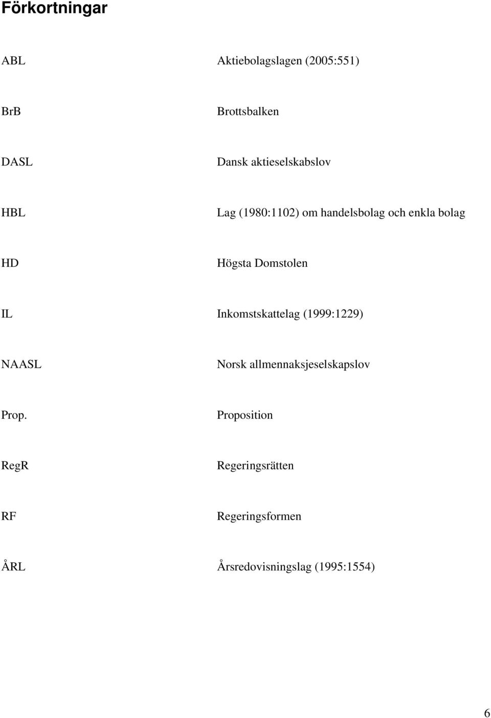 Domstolen IL Inkomstskattelag (1999:1229) NAASL Norsk allmennaksjeselskapslov