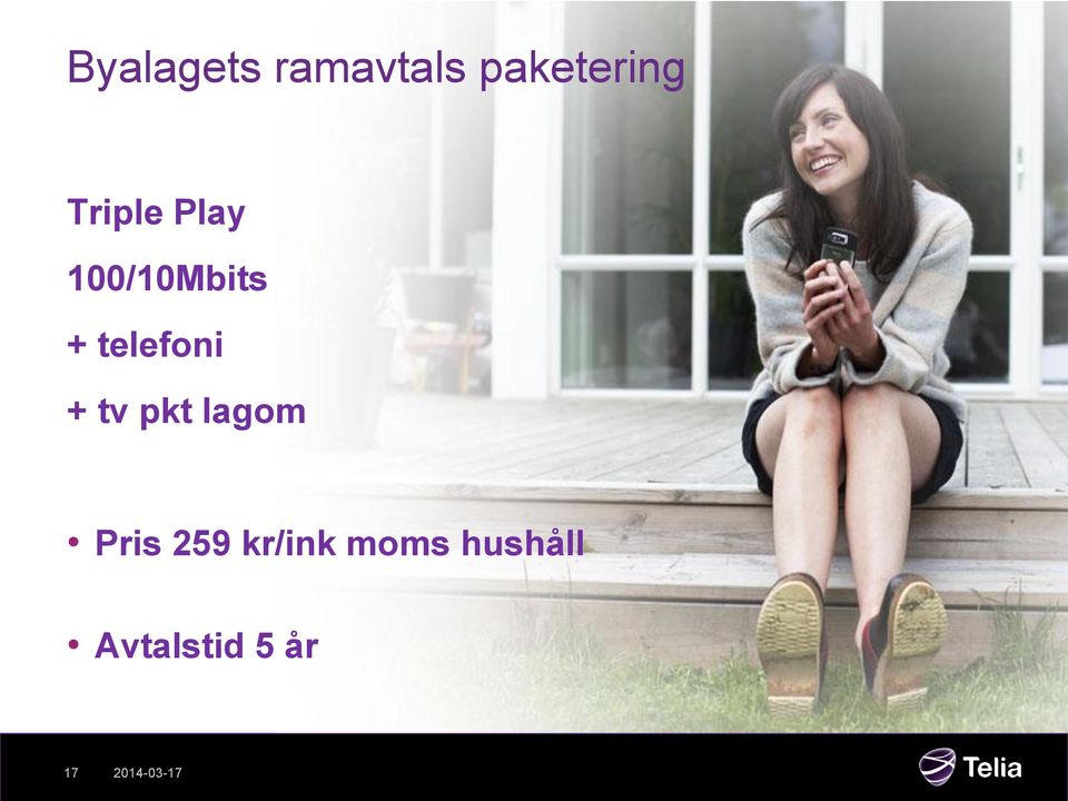 + tv pkt lagom Pris 259 kr/ink