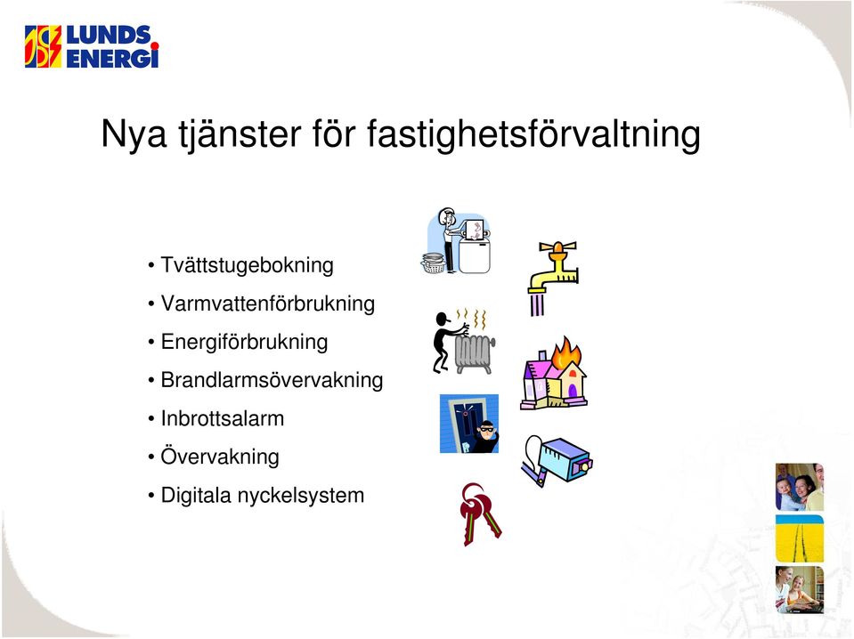 Energiförbrukning Brandlarmsövervakning