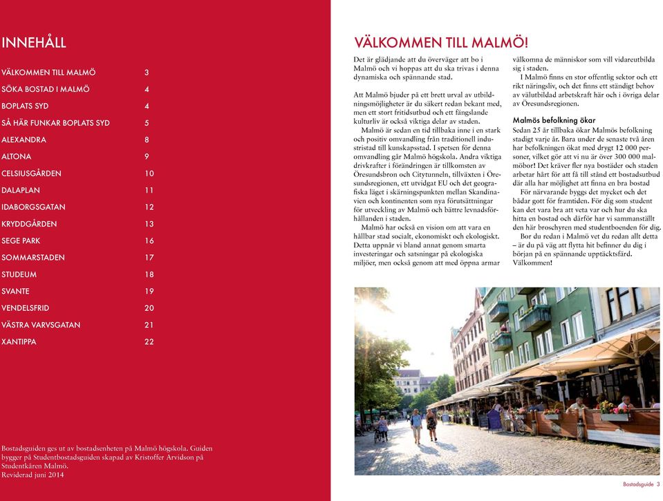 Att Malmö bjuder på ett brett urval av utbildningsmöjligheter är du säkert redan bekant med, men ett stort fritidsutbud och ett fängslande kulturliv är också viktiga delar av staden.