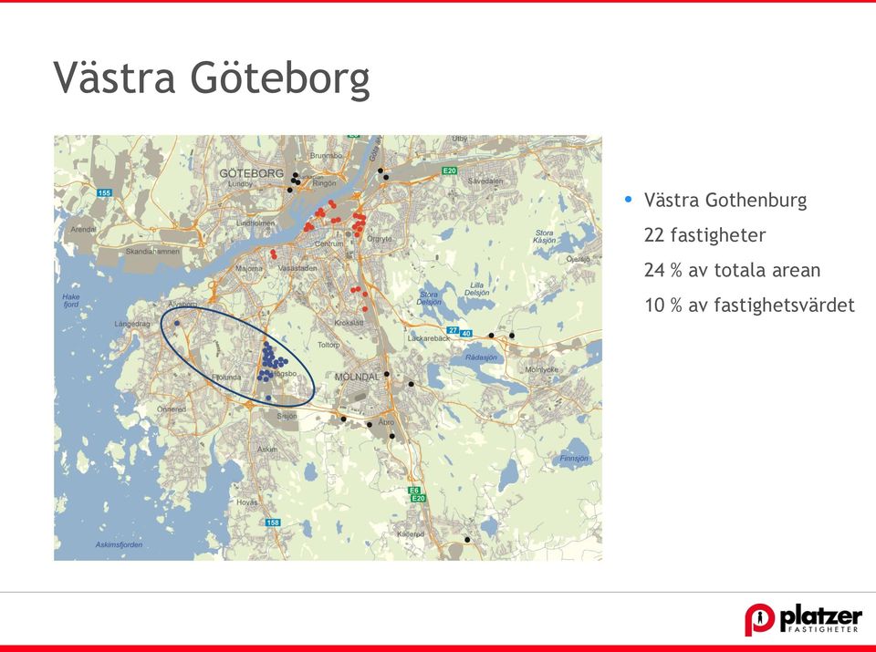 fastigheter 24 % av