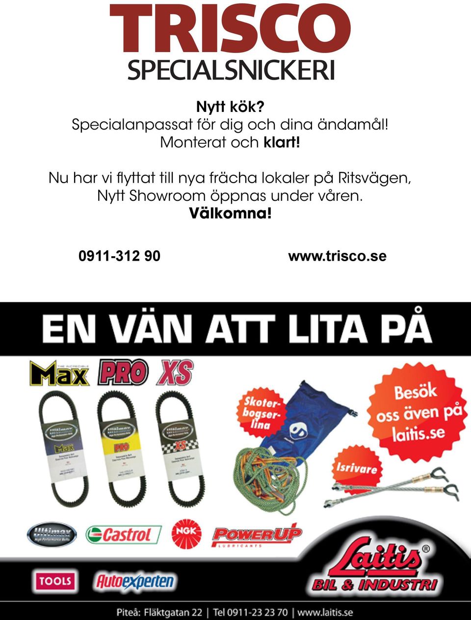 Monterat och klart!
