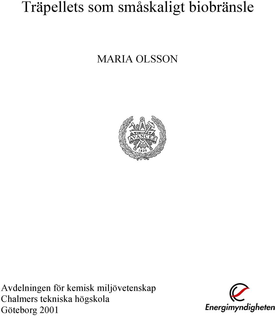 Avdelningen för kemisk