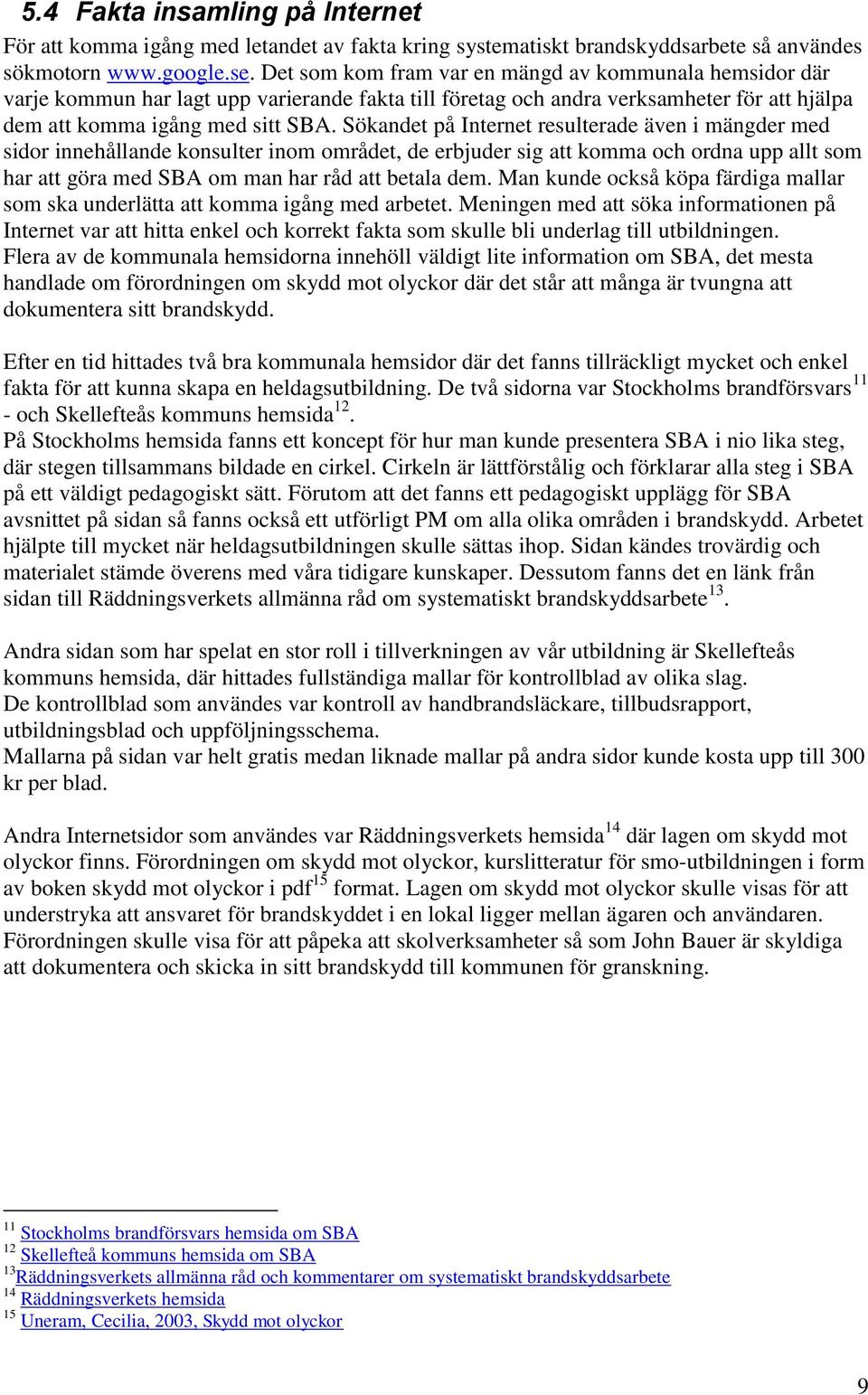 Sökandet på Internet resulterade även i mängder med sidor innehållande konsulter inom området, de erbjuder sig att komma och ordna upp allt som har att göra med SBA om man har råd att betala dem.