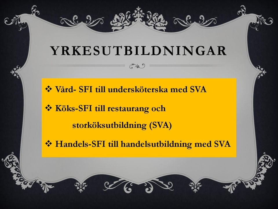 restaurang och storköksutbildning