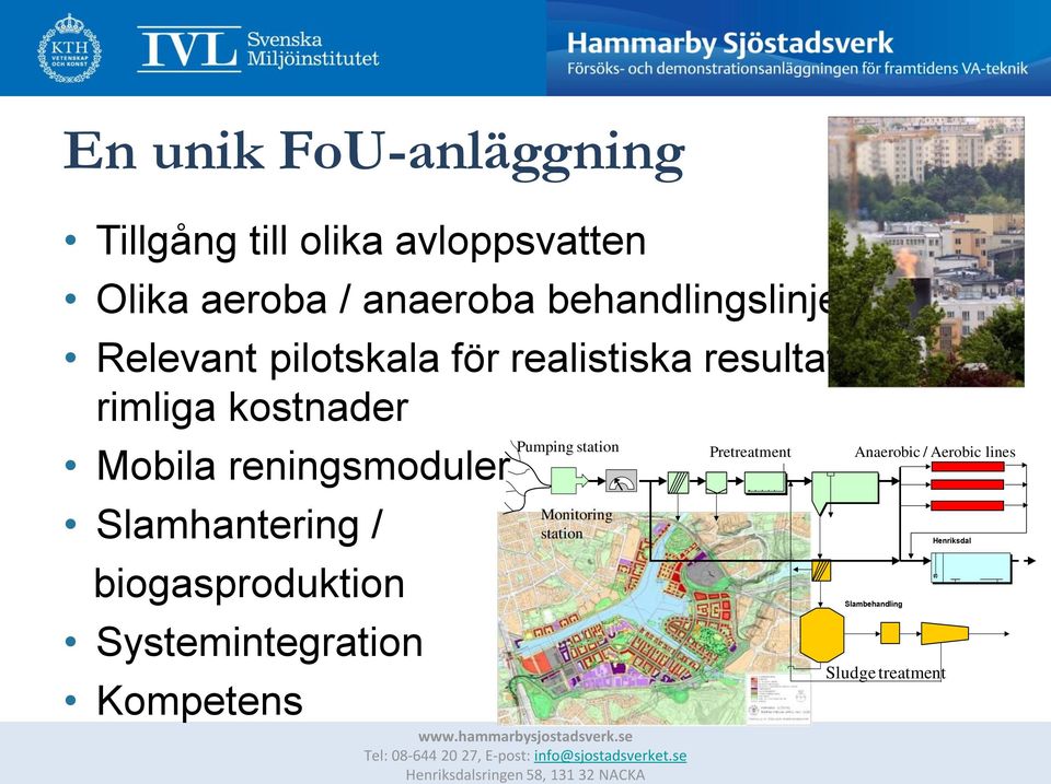 biogasproduktion Systemintegration Kompetens Pumpstation Pumping station Monitoring station Mätstation Galler