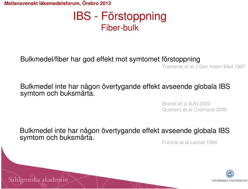 globala IBS symtom och buksmärta.