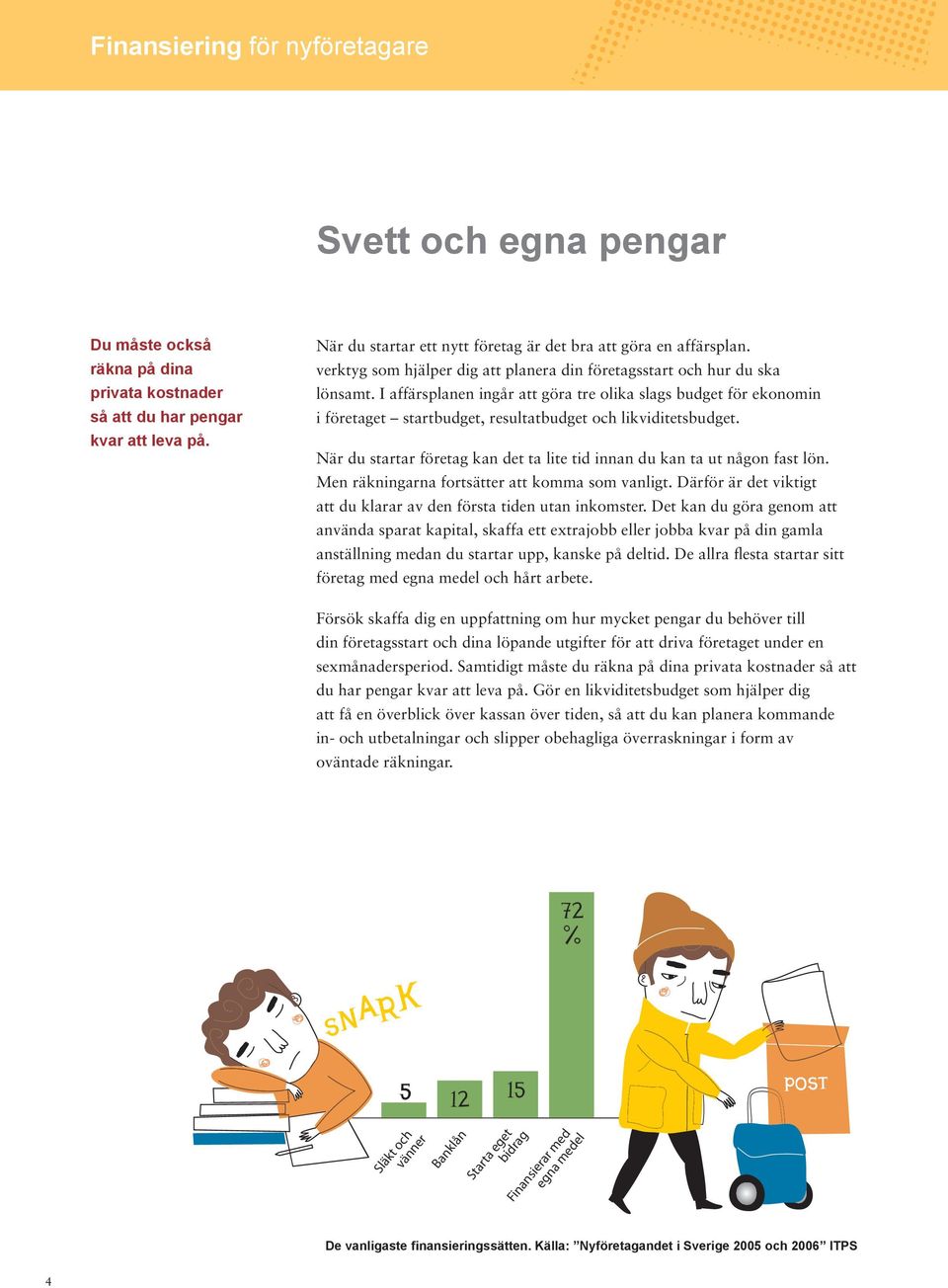 I affärsplanen ingår att göra tre olika slags budget för ekonomin i företaget startbudget, resultatbudget och likviditetsbudget.