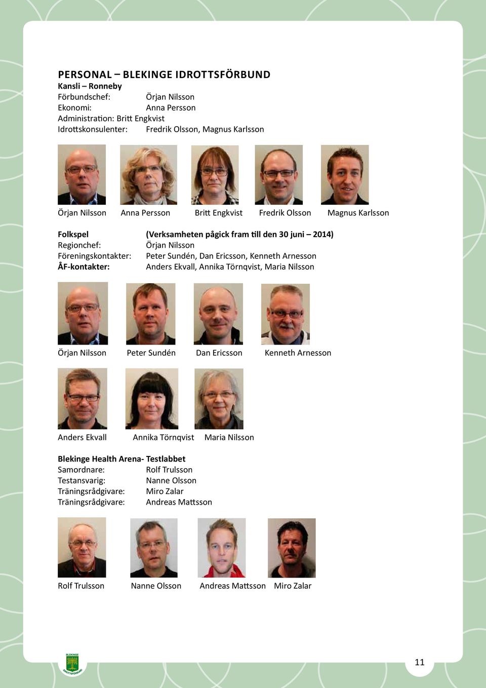 Ericsson, Kenneth Arnesson ÅF-kontakter: Anders Ekvall, Annika Törnqvist, Maria Nilsson Örjan Nilsson Peter Sundén Dan Ericsson Kenneth Arnesson Anders Ekvall Annika Törnqvist Maria Nilsson