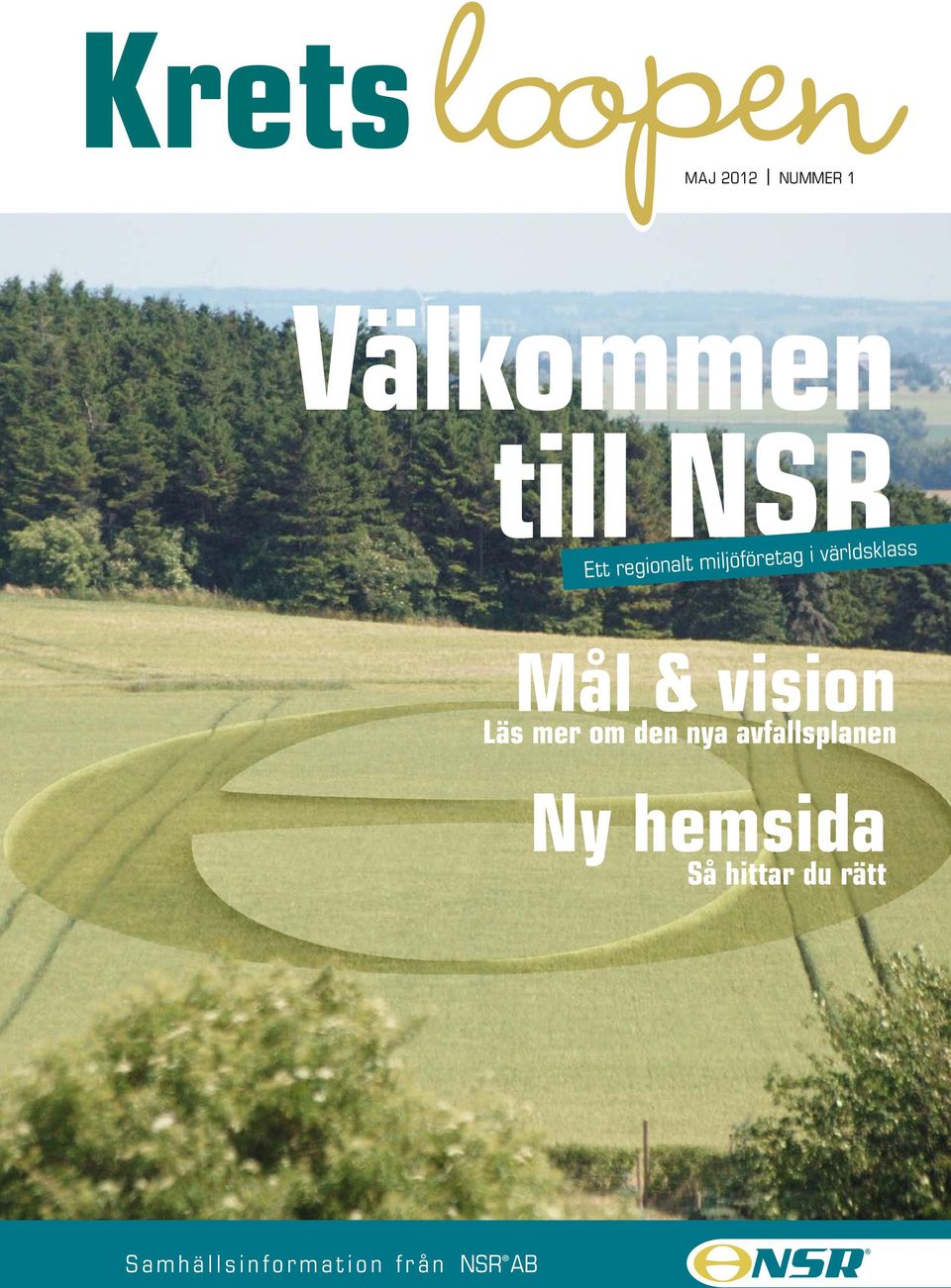 vision om den nya avfallsplanen Ny hemsida