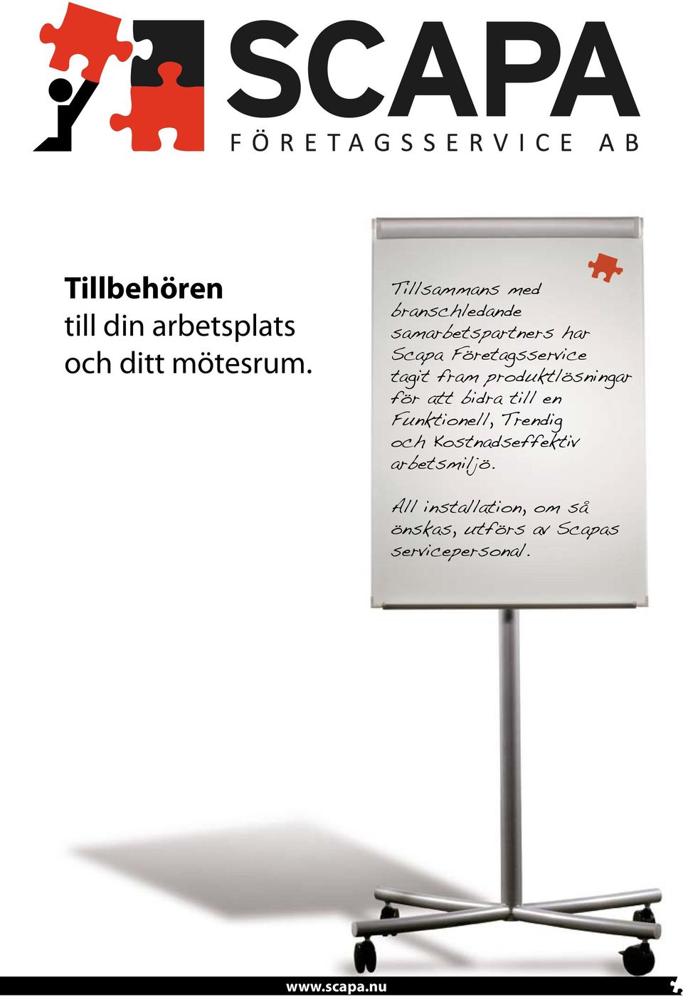 tagit fram produktlösningar för att bidra till en Funktionell, Trendig och