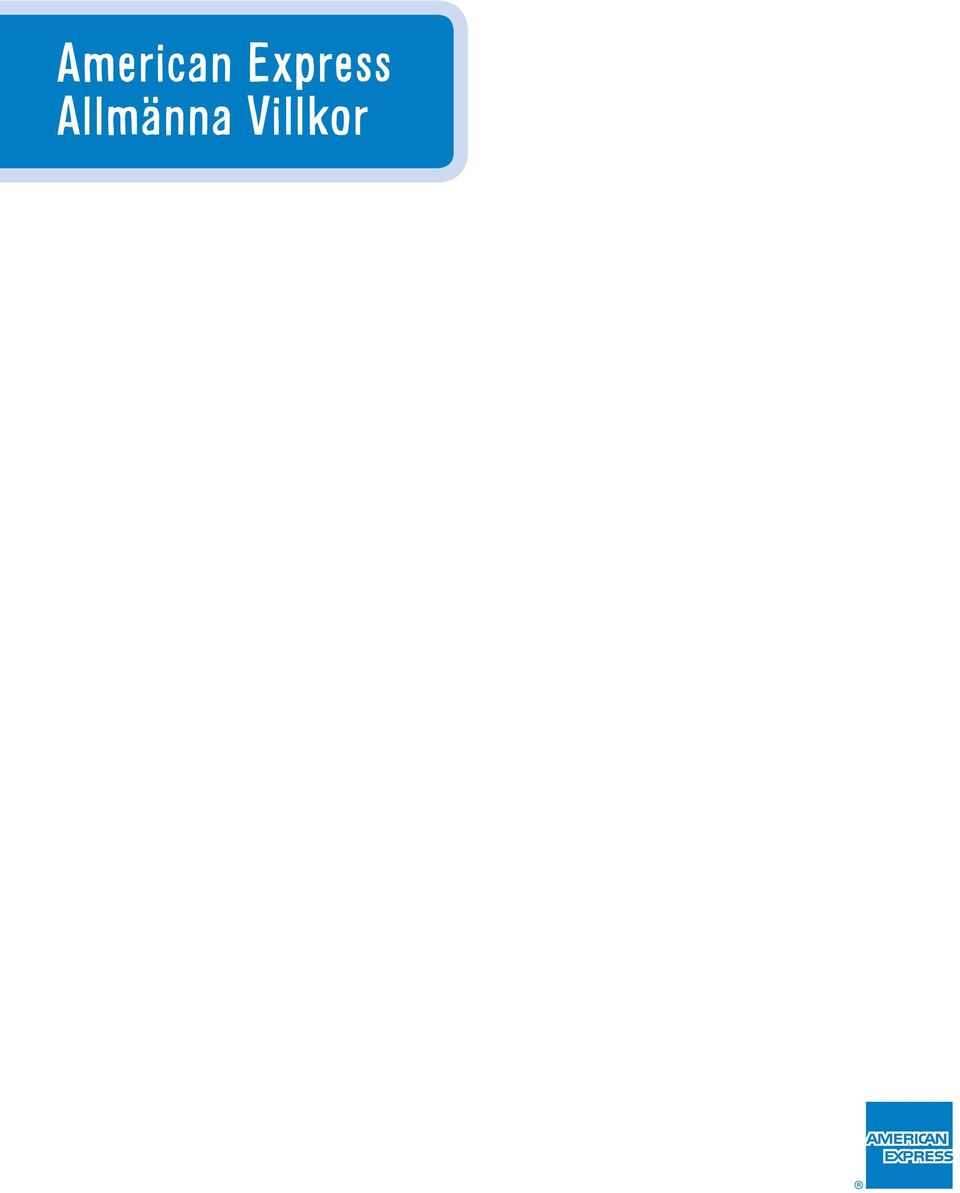 Allmänna