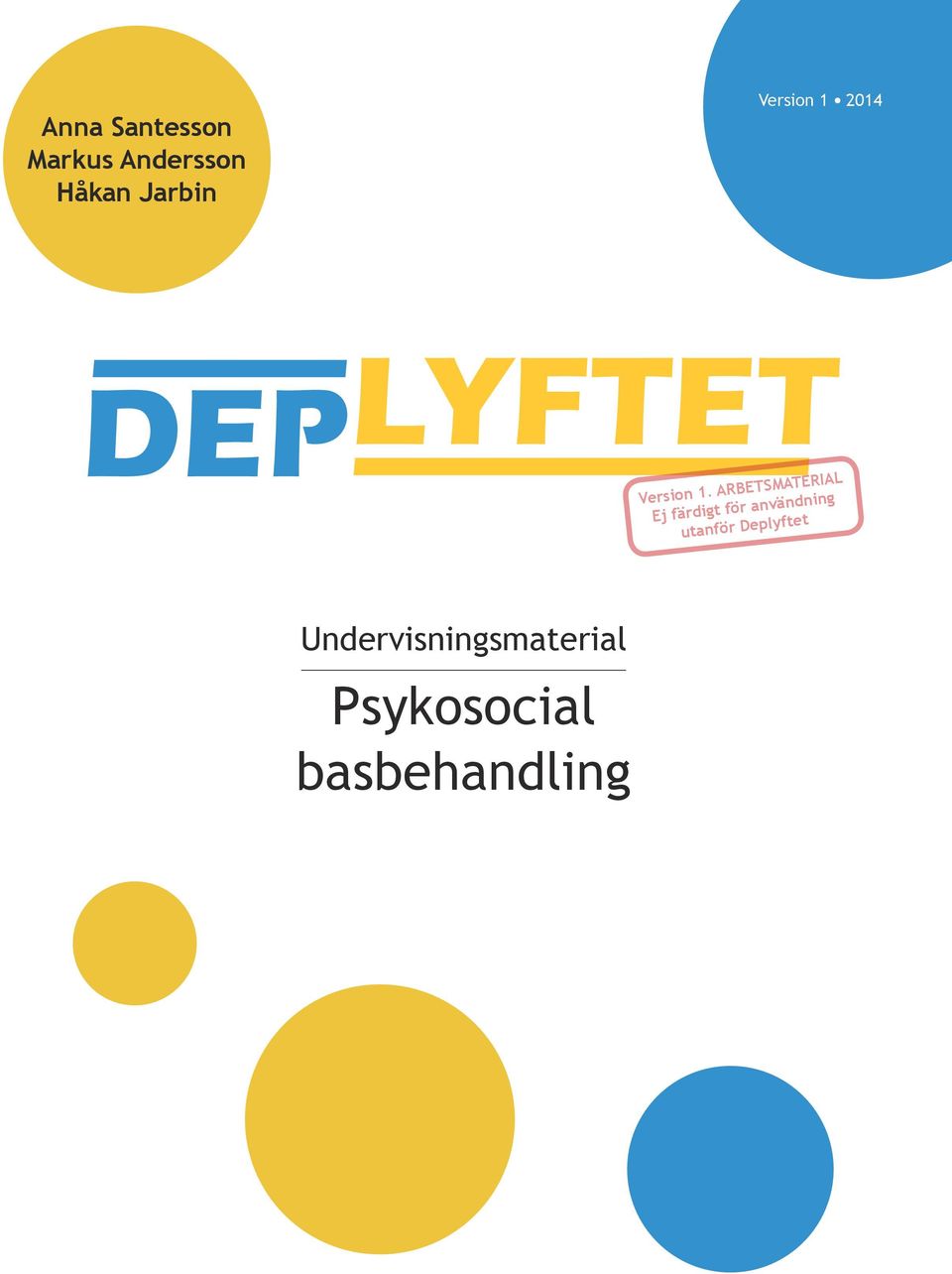 Version 1 2014 DEP LYFTET