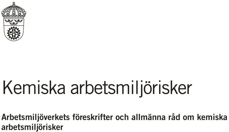 föreskrifter och allmänna