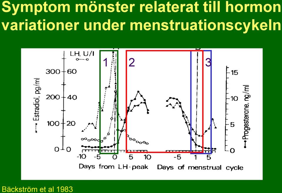 under menstruationscykeln