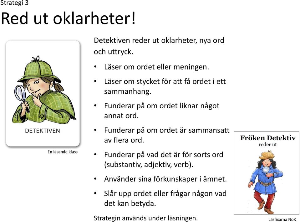 Funderar på om ordet är sammansatt av flera ord. Funderar på vad det är för sorts ord (substantiv, adjektiv, verb).