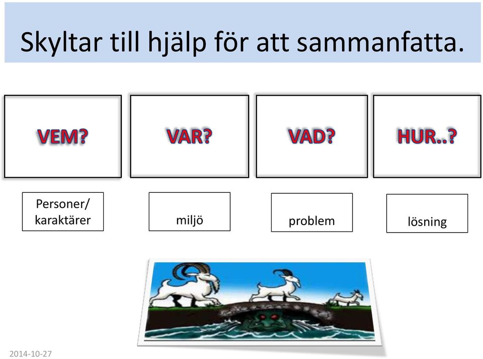 Personer/ karaktärer