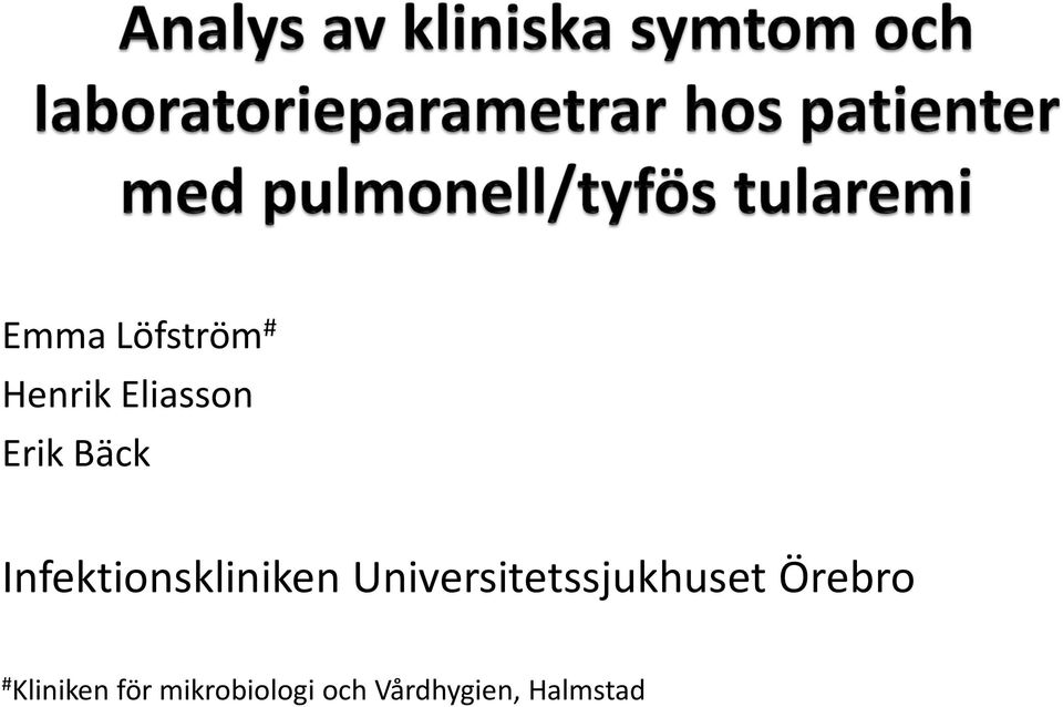 Universitetssjukhuset Örebro #