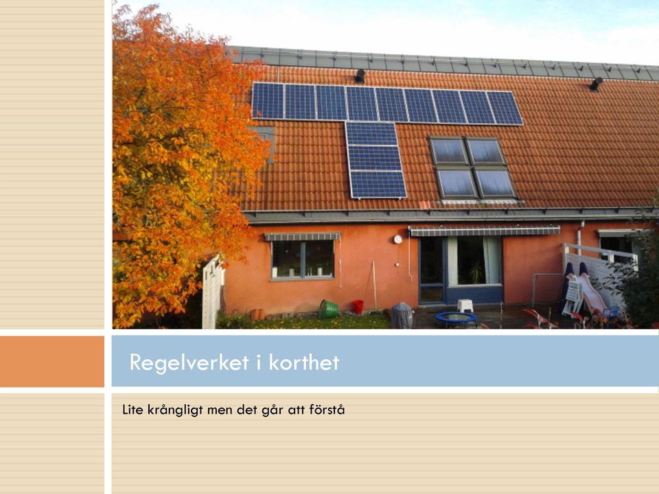 krångligt men
