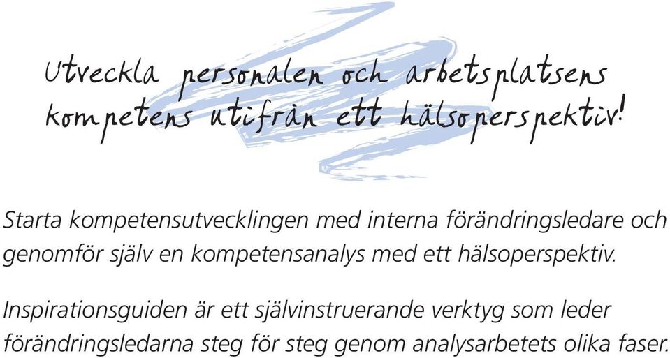 Inspirationsguiden är ett självinstruerande verktyg som leder