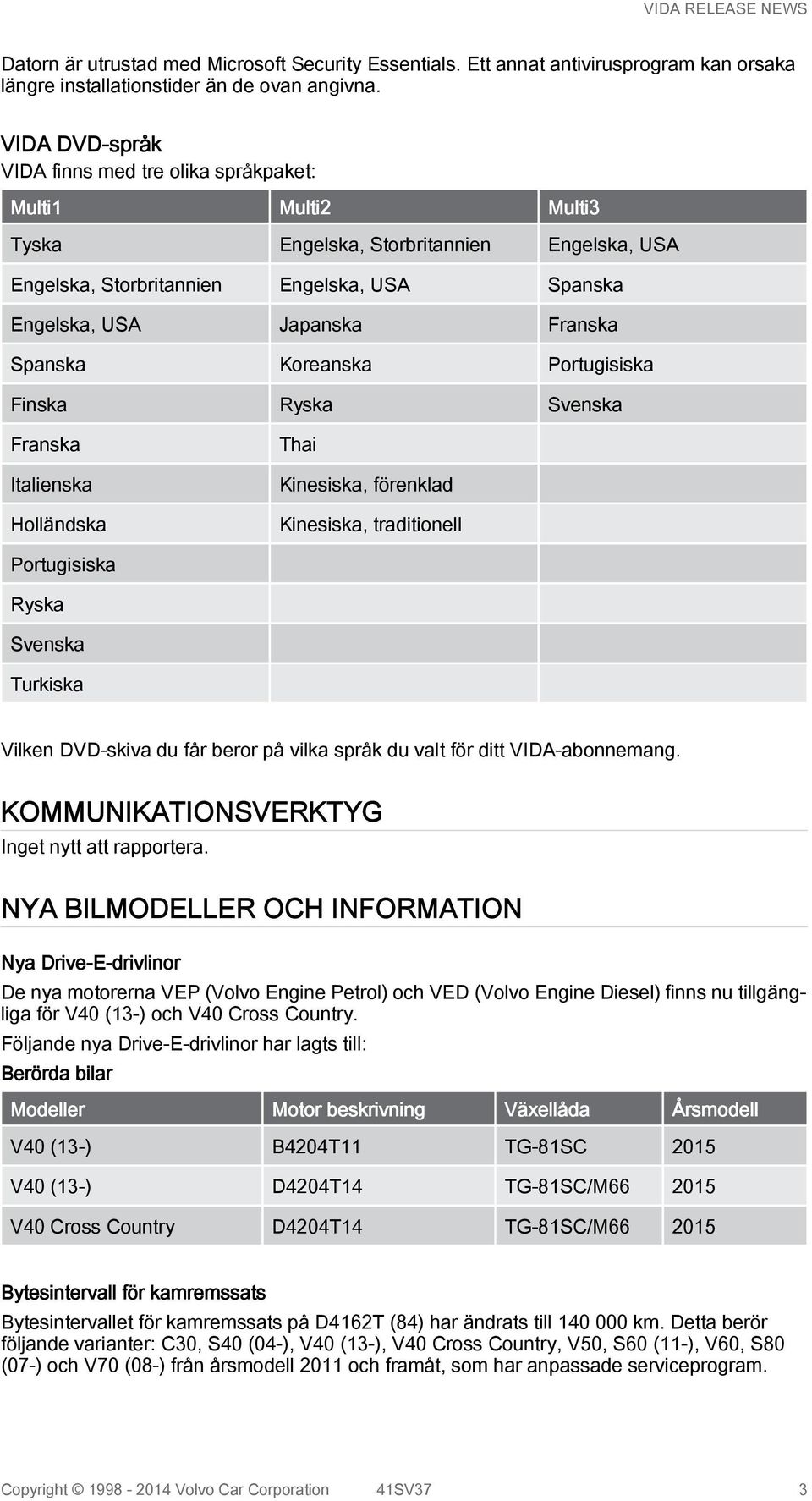 Spanska Koreanska Portugisiska Finska Ryska Svenska Franska Thai Italienska Kinesiska, förenklad Holländska Kinesiska, traditionell Portugisiska Ryska Svenska Turkiska Vilken DVD-skiva du får beror