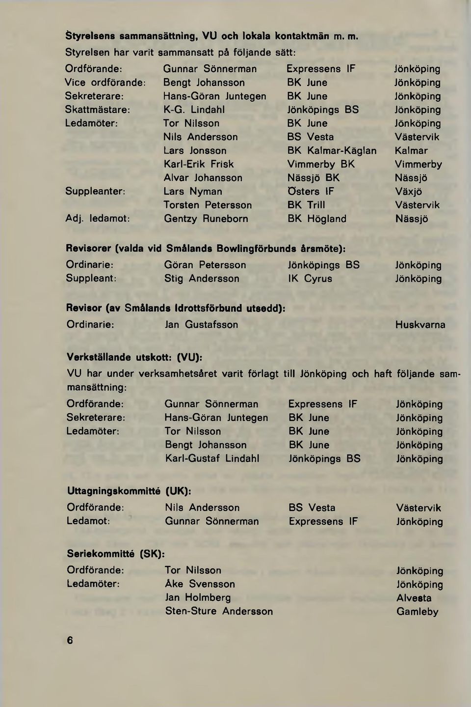 Jönköping Skattmästare: K-G.