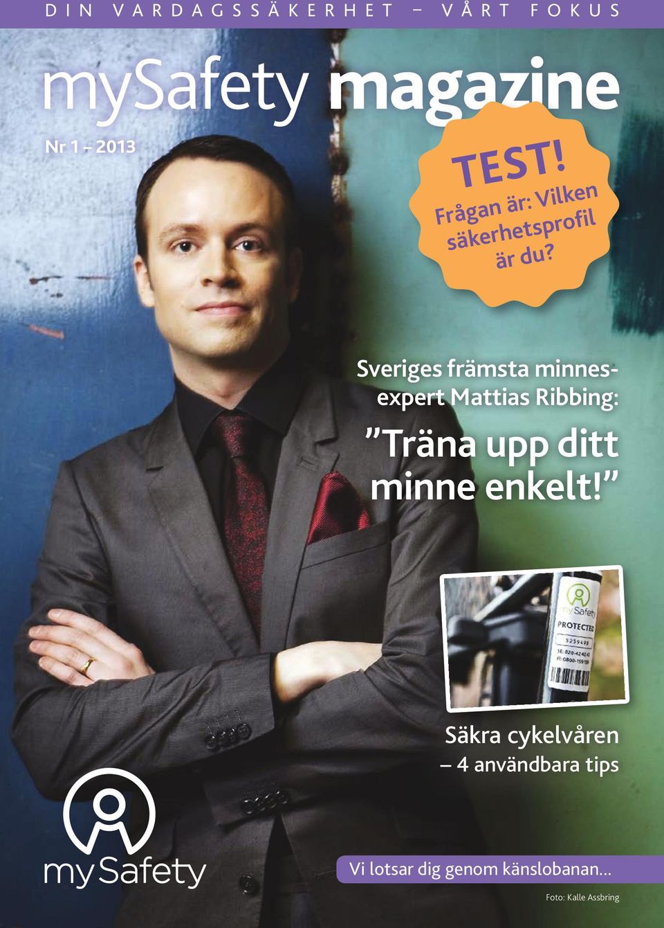 Sveriges främsta minnesexpert Mattias Ribbing: Träna upp ditt