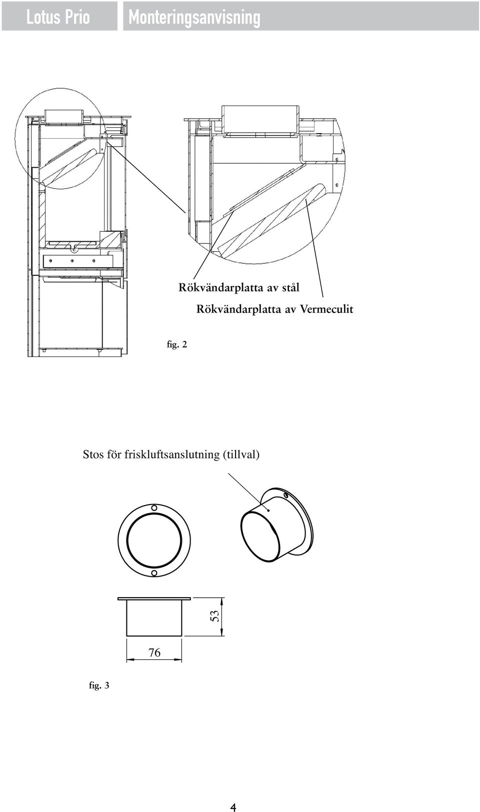 Rökvändarplatta av Vermeculit fig.