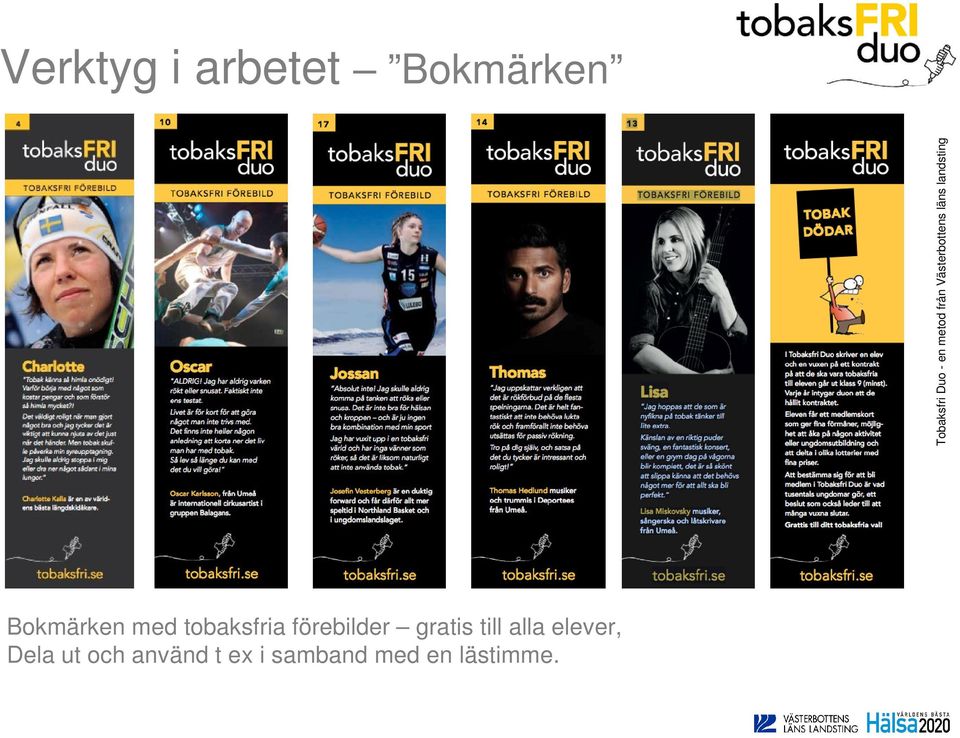 förebilder gratis till alla