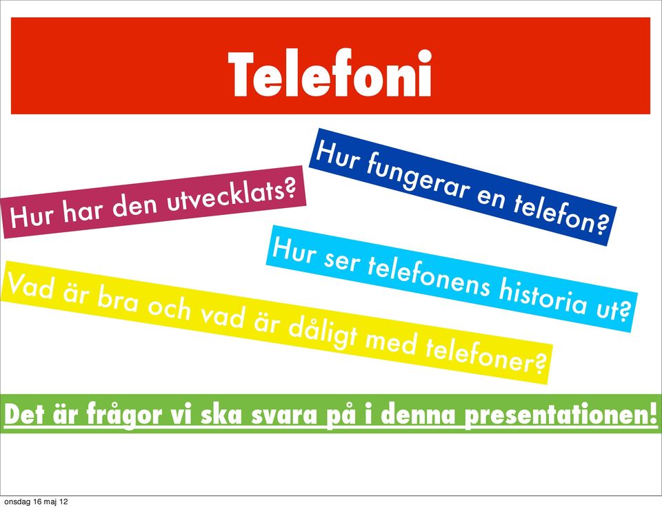 Hur ser telefonens historia ut?